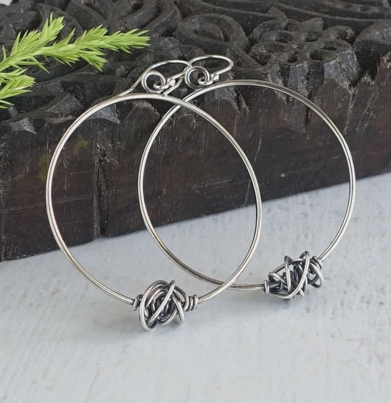 Littoral Earring Large Chaos Hoops