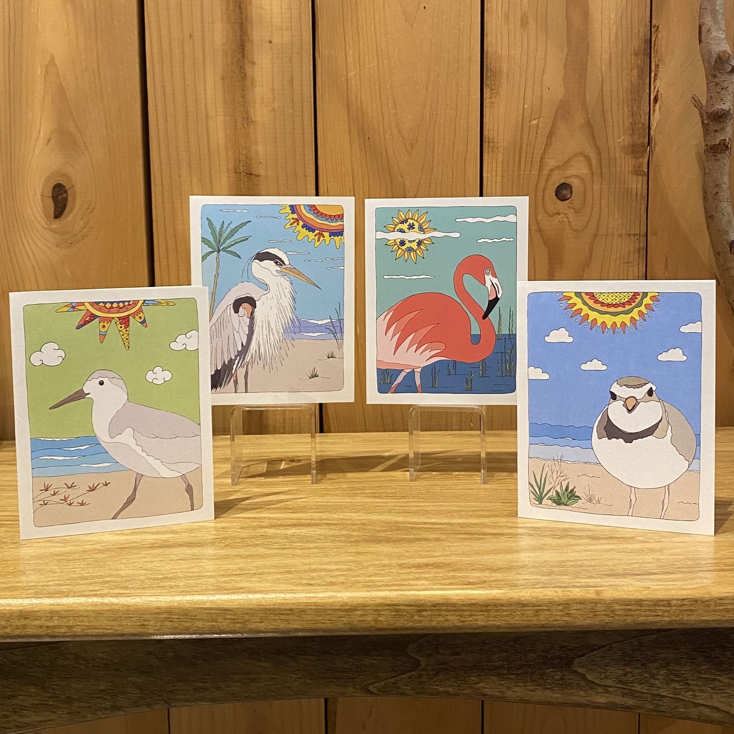 Stick With Mary Shore Birds Card Set