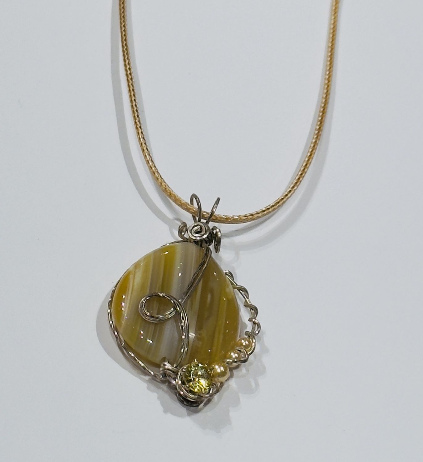 Coller Necklace Banded Agate