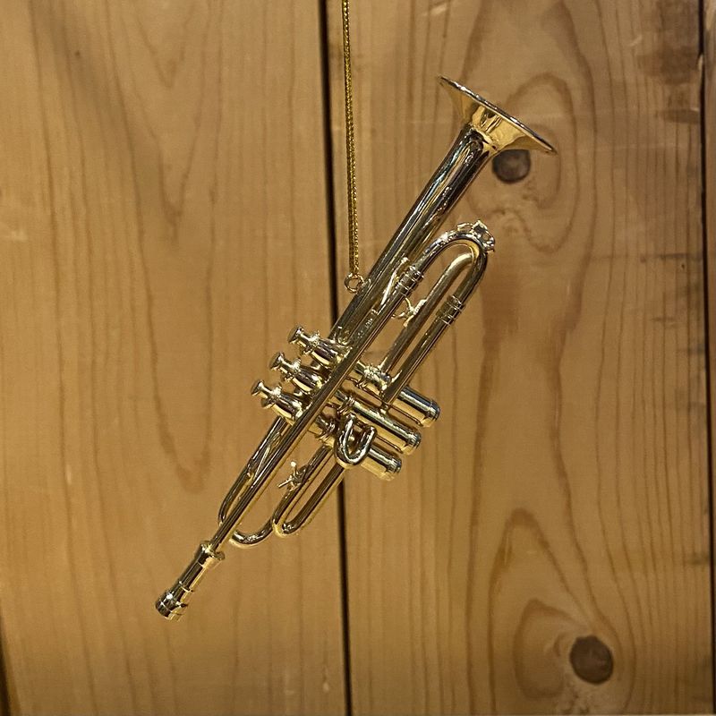 Broadway Trumpet Ornament