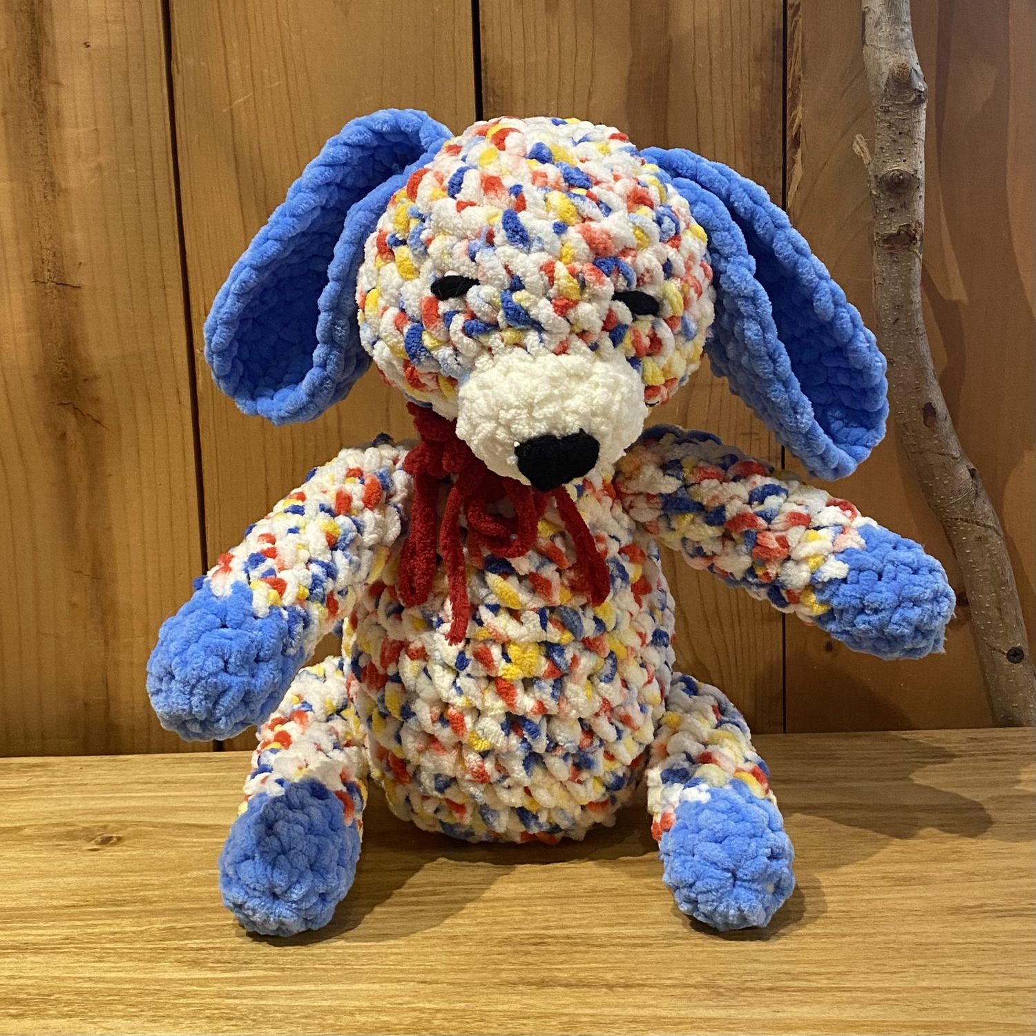 Patricia Large Stuffed Puppy