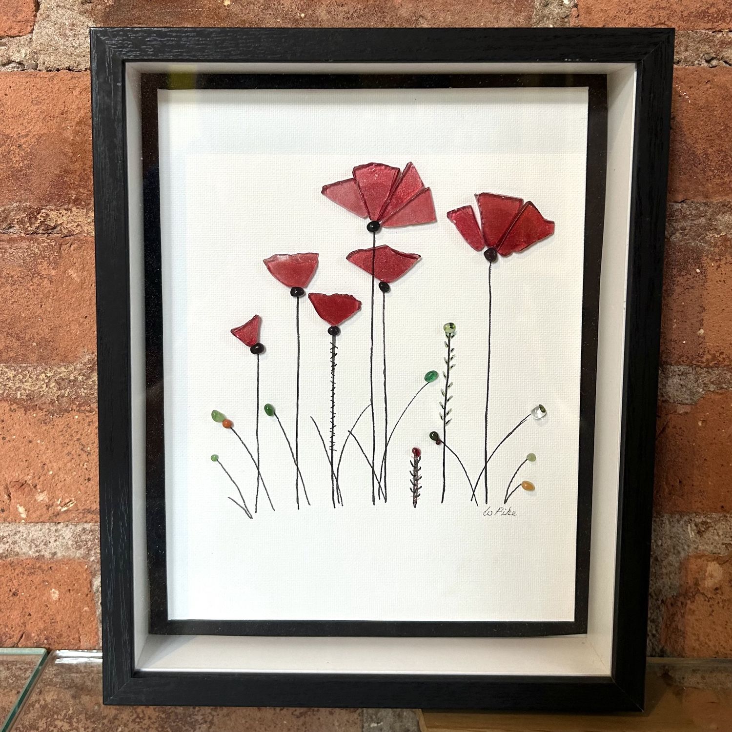 Pike Original &quot;Red Poppy&quot; 9X11