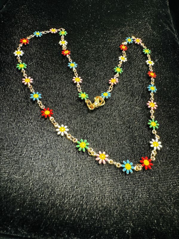 Very Visser Necklace Flower Power