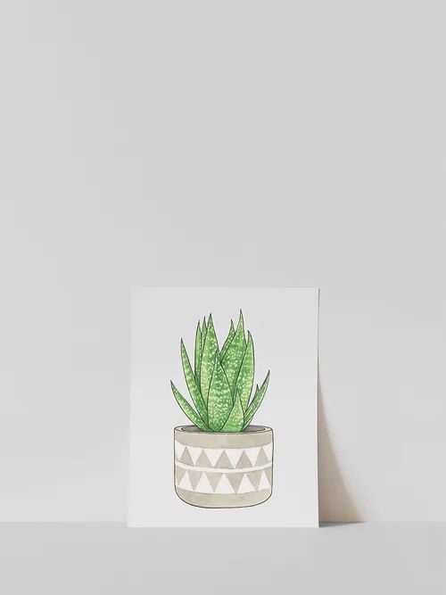Vitticore Print Aloe 5x7