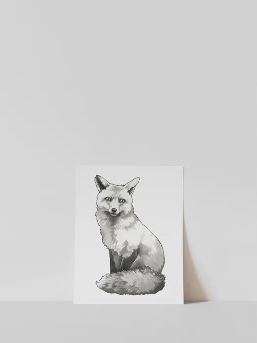 Vitticore Print Kit the Fox 5X7