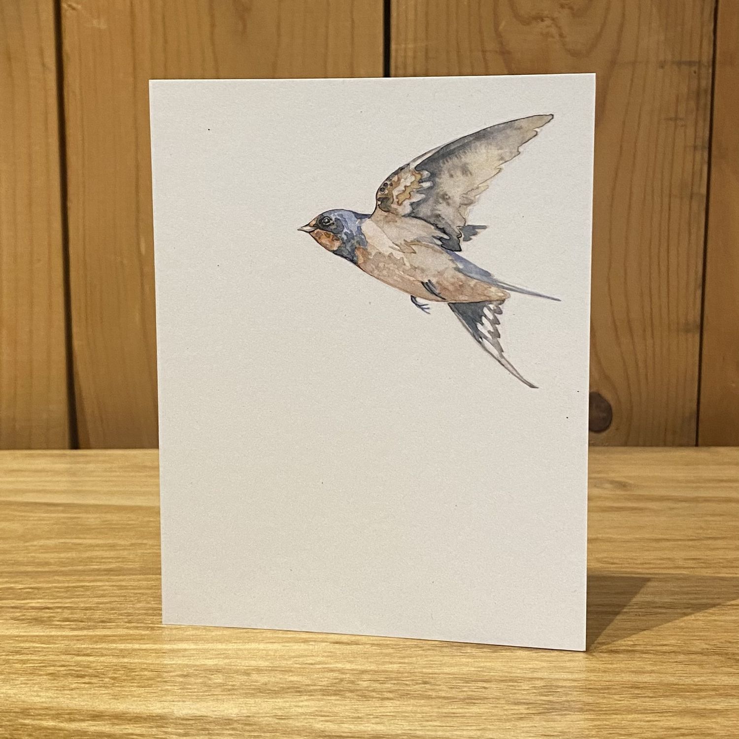 Vitticore Greeting Card Single Swallow