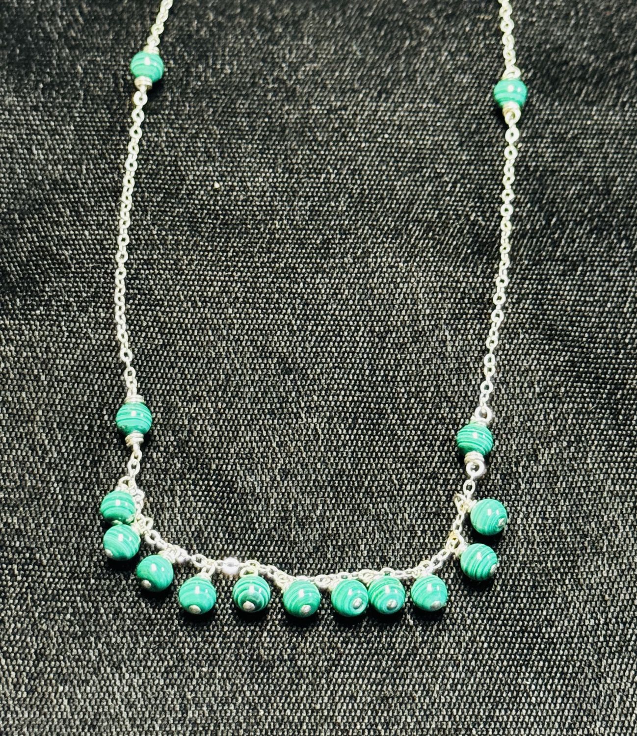 Robb Necklace Malachite