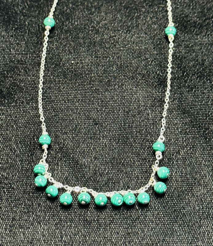 Robb Necklace Malachite