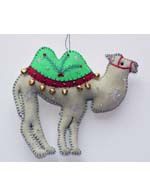Promising Ornament Camel w/2 Humps