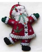 Promising Ornament Jolly Santa