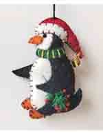 Promising Ornament Penguin w/ Holley