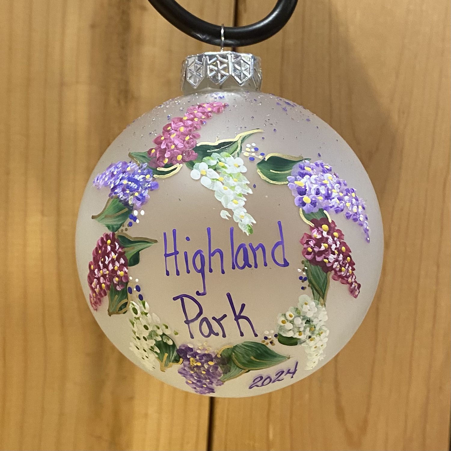 Hamilton 2024 Joy Of Rochester NY Hand Painted 4&quot; Ornament