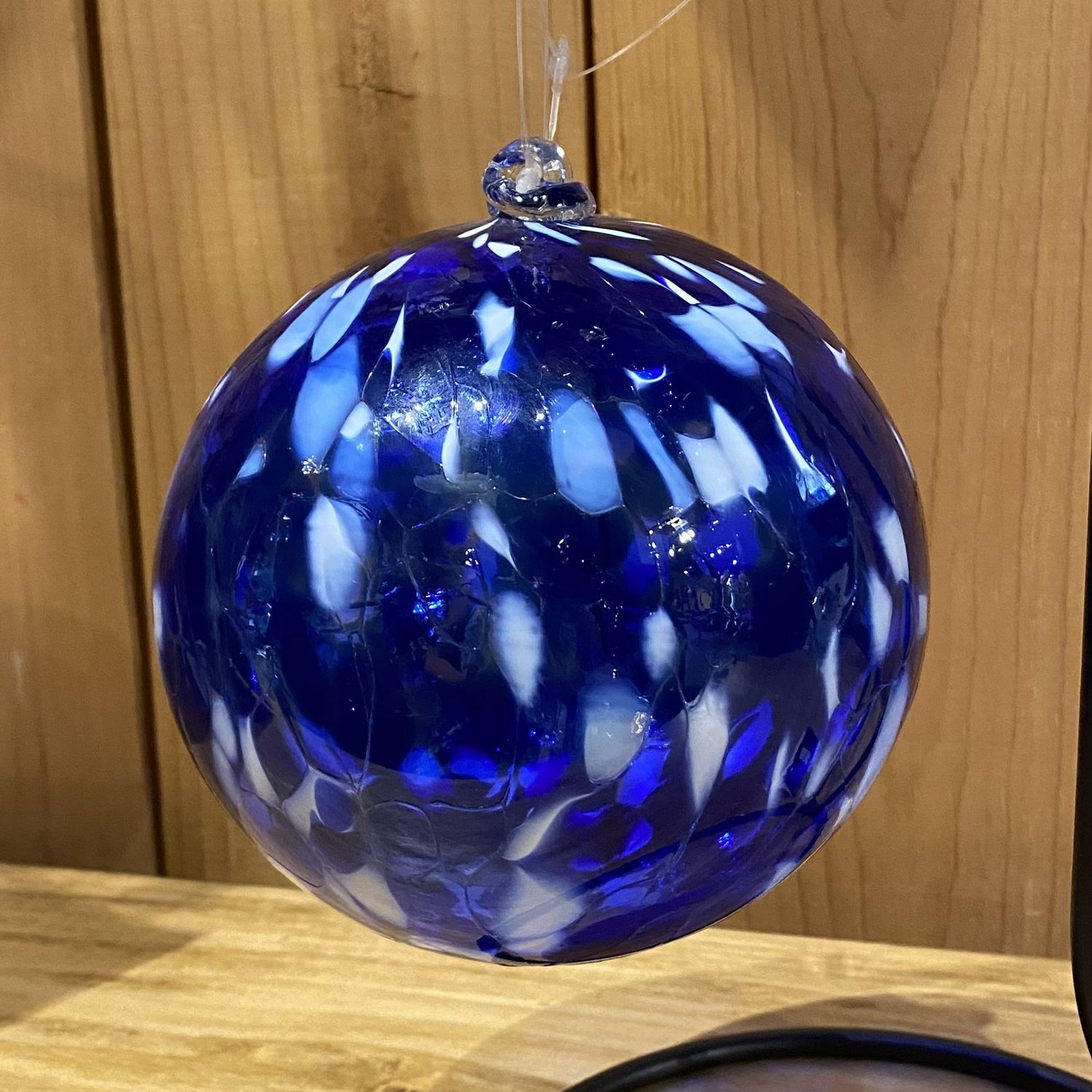 Bronte Harbour Blue &amp; White Witch Ball