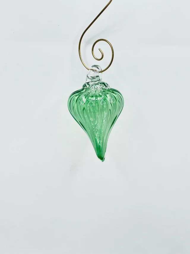 Shir Ornament Green Shell