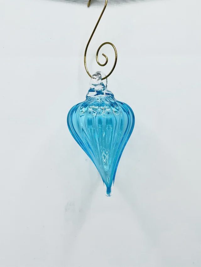 Shir Ornament Light Blue Shell