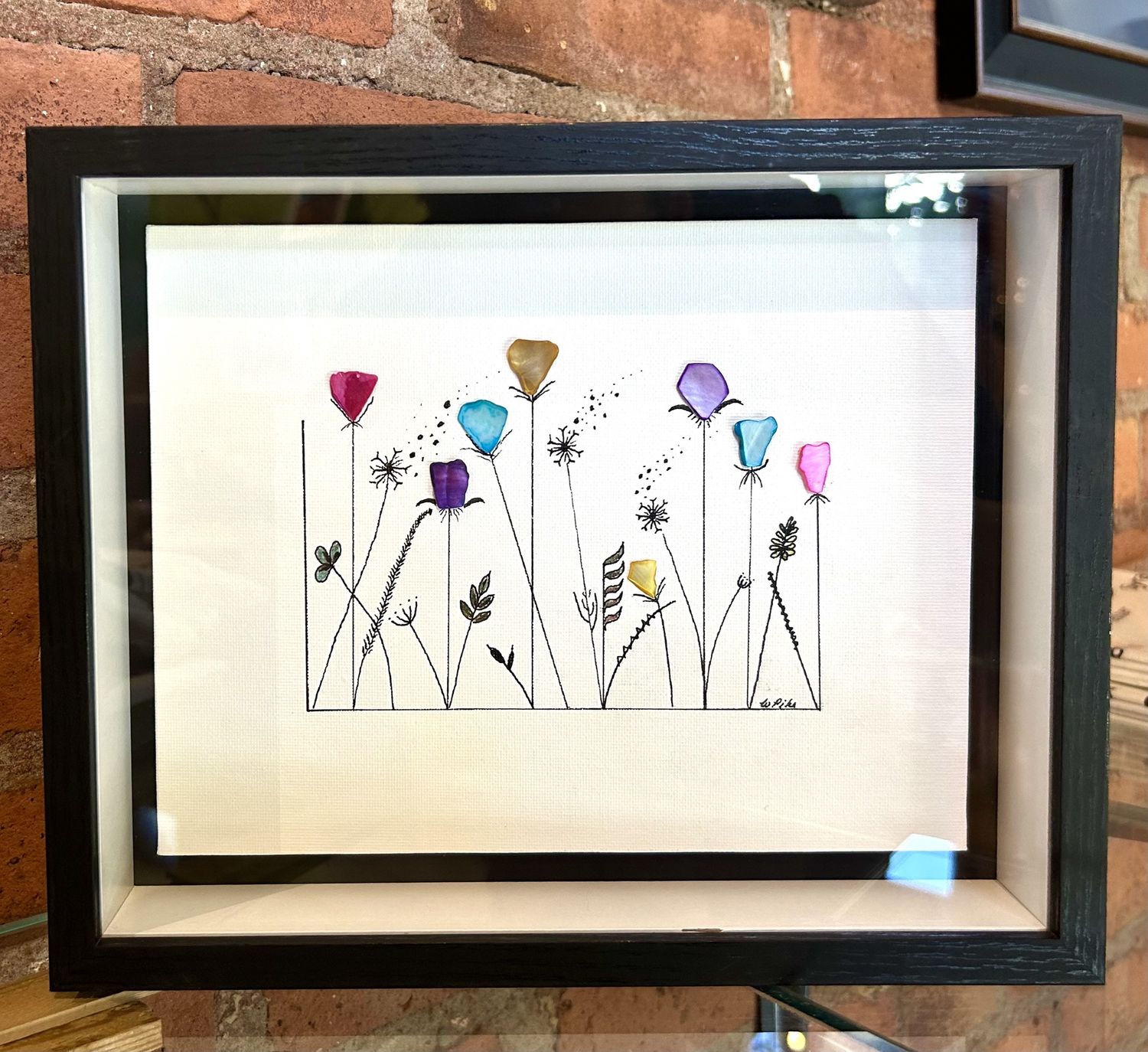 Pike Original &quot;Fun Flowers&quot; 9X11