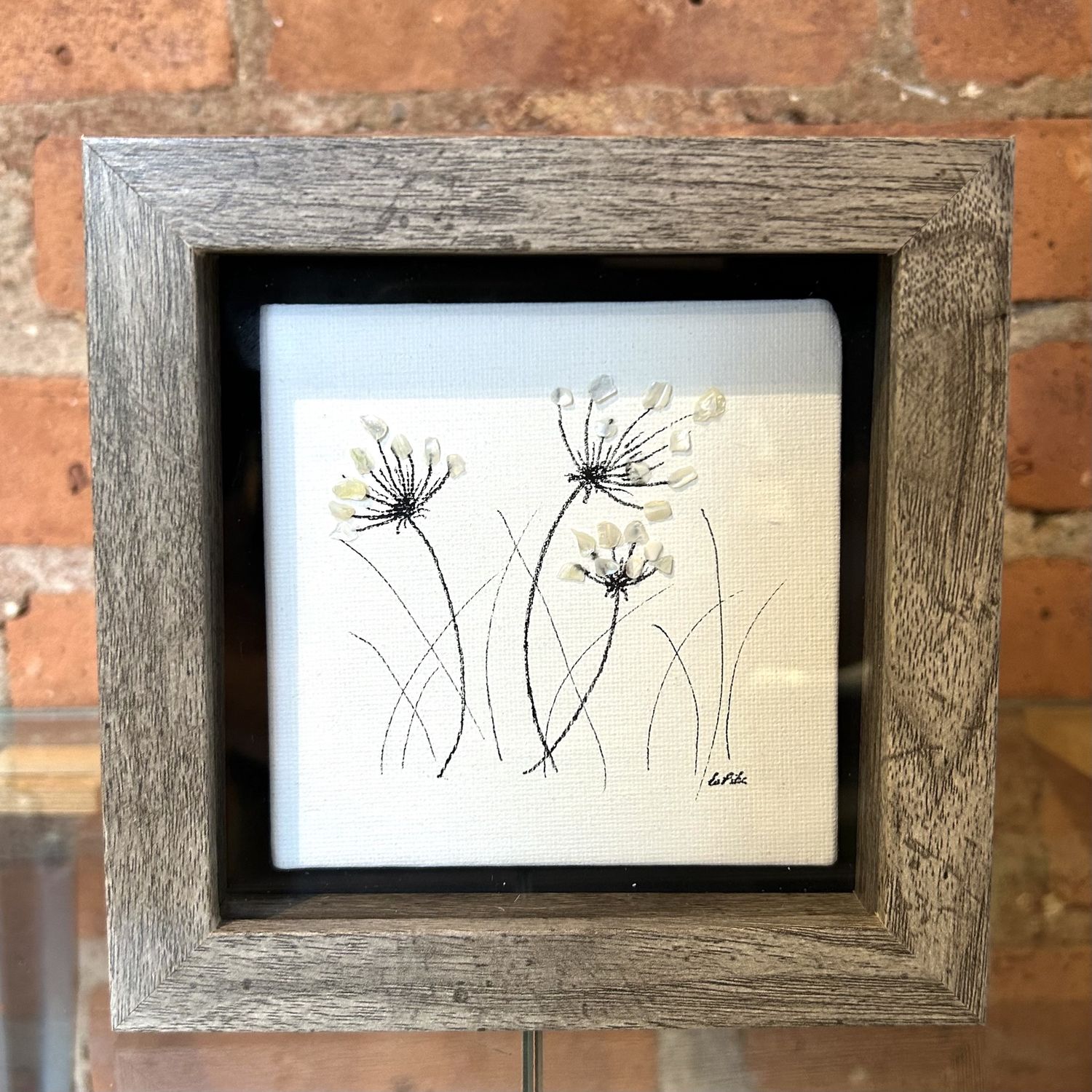 Pike Original &quot;Yellow Dandelion 1&quot; 5X5