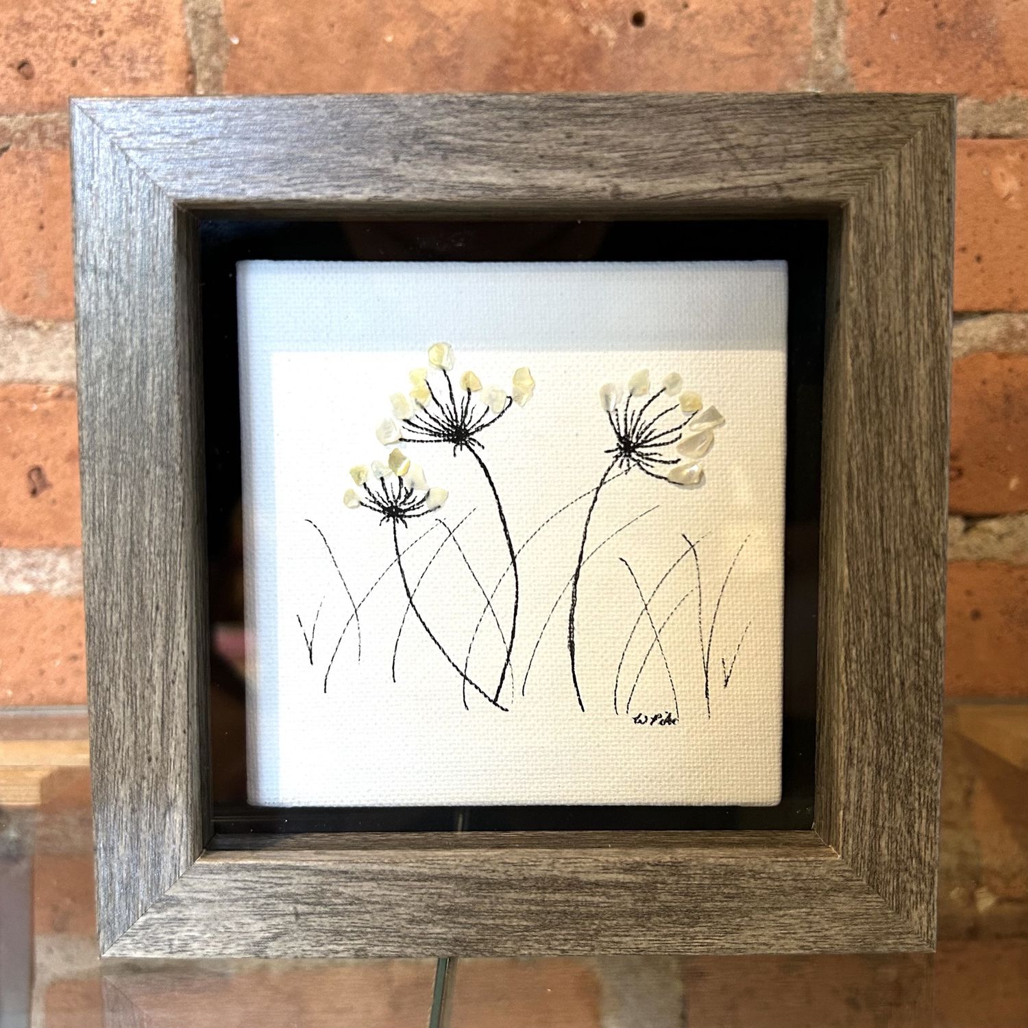 Pike Original &quot;Yellow Dandelion 2&quot; 5X5