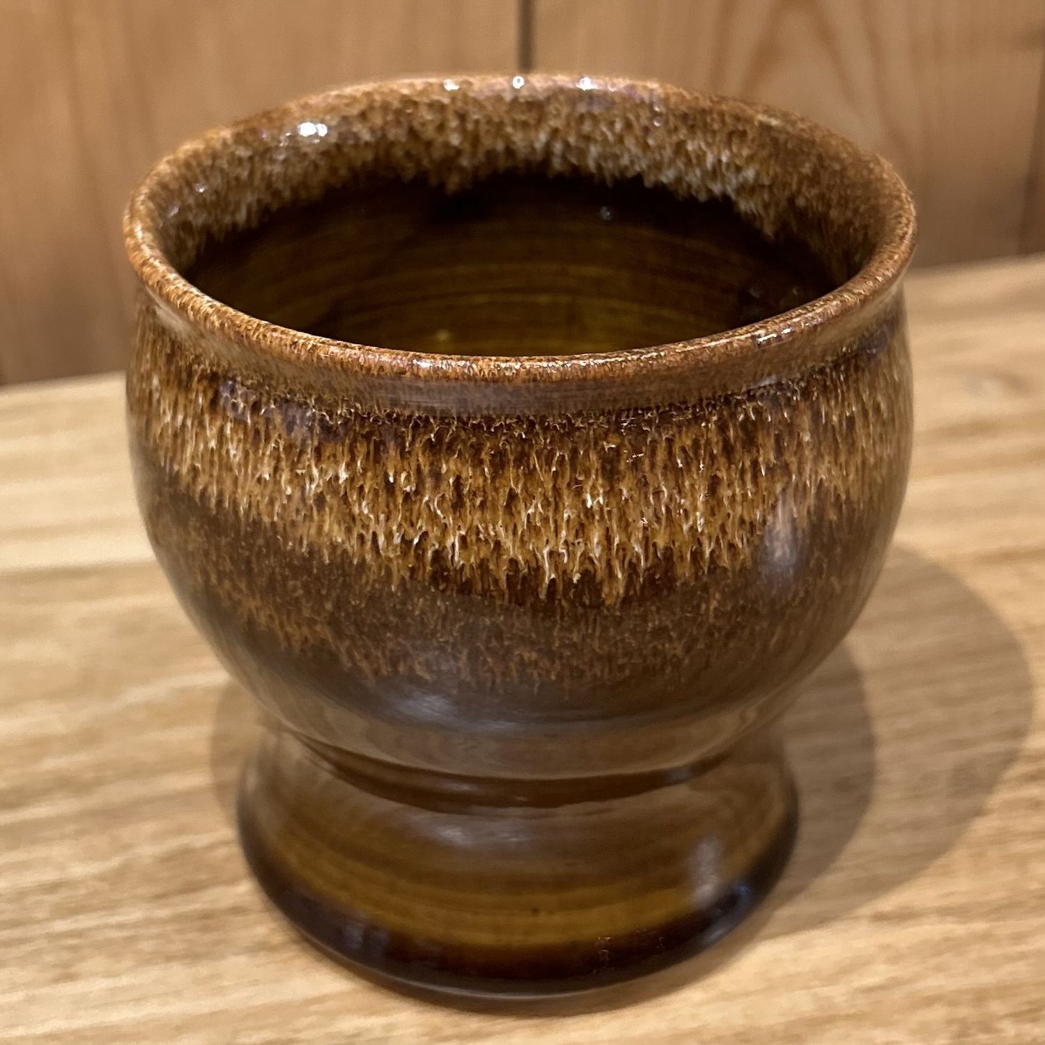 Okechukwu Brown Pedestal Tumbler