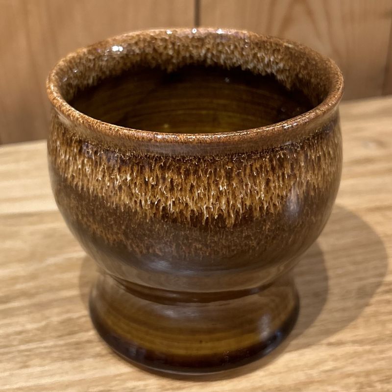 Okechukwu Brown Pedestal Tumbler