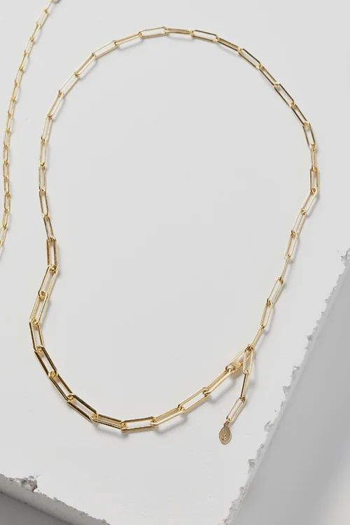 Zuzko Necklace Paper Clip Gold