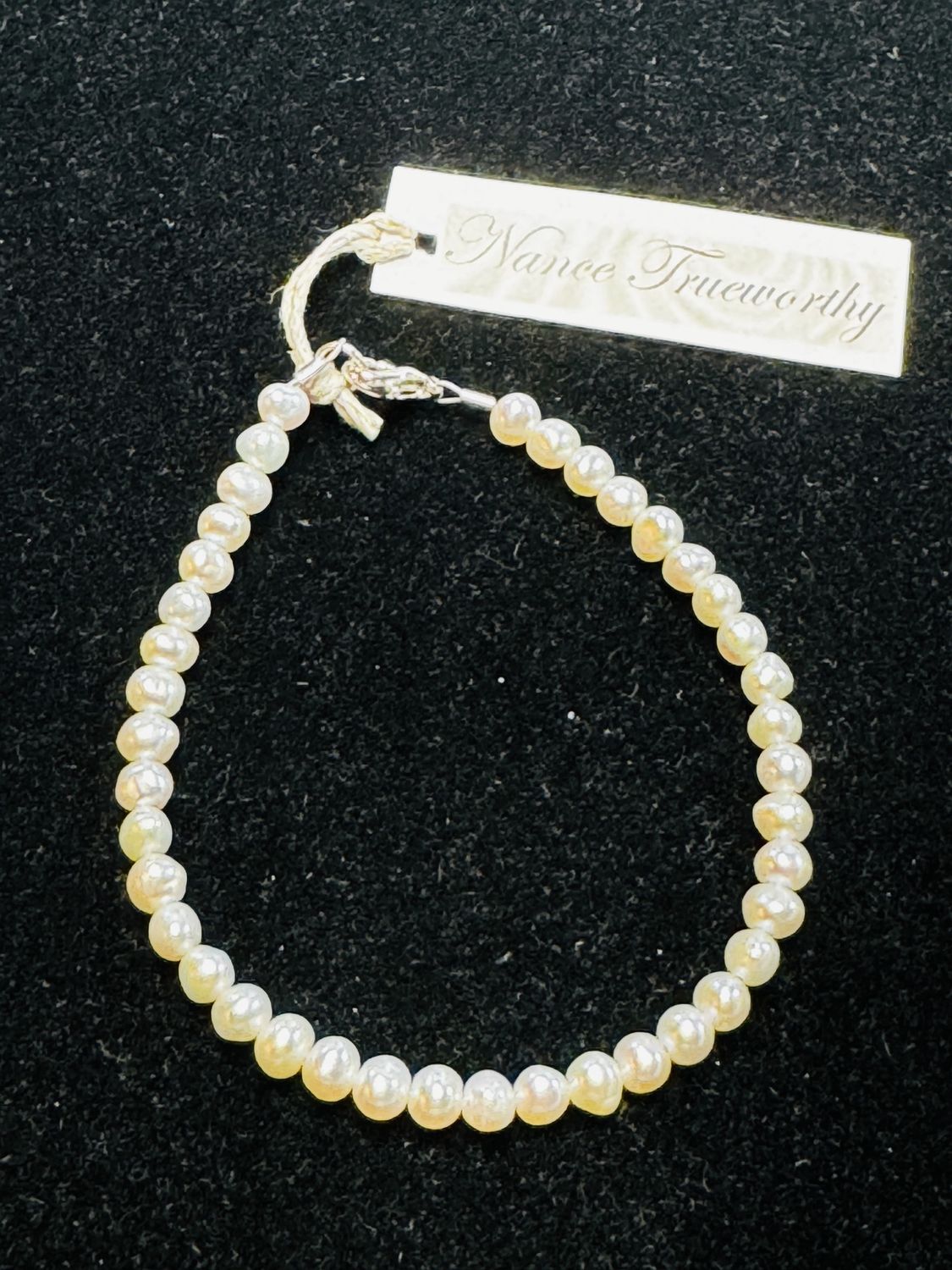 Trueworthy Bracelet Pearl White