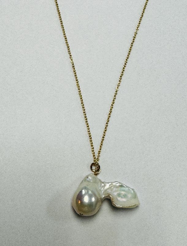 Trueworthy Necklace Baroque Pearl