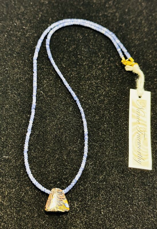 Trueworthy Necklace Tiny Lapis and Australian Opal