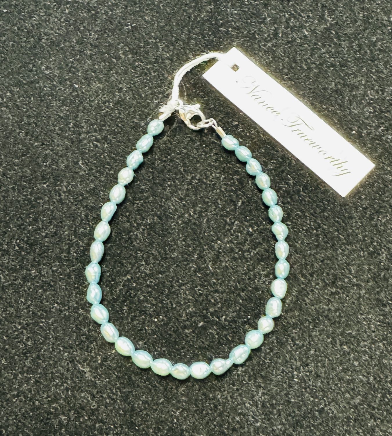 Trueworthy Bracelet Teal Pearl