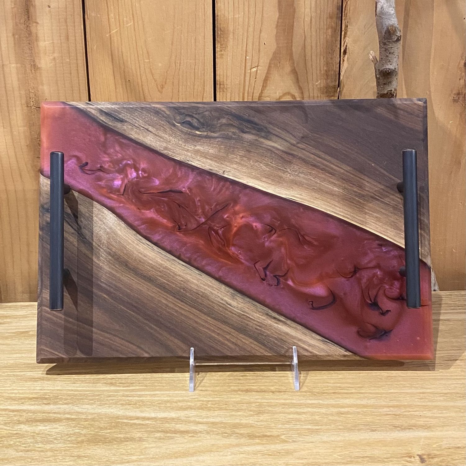 GM Charcuterie Board Walnut Red Dragon