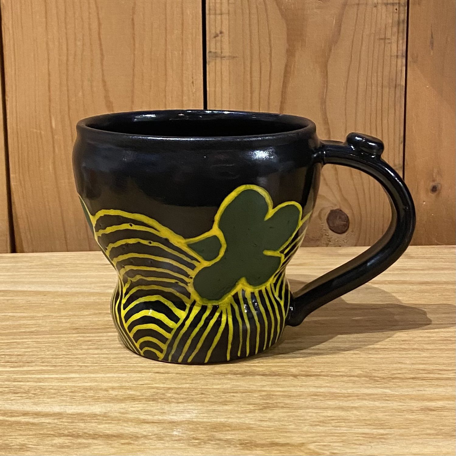 Okechukwu Mug Black Ankra Yellow/Green Tall