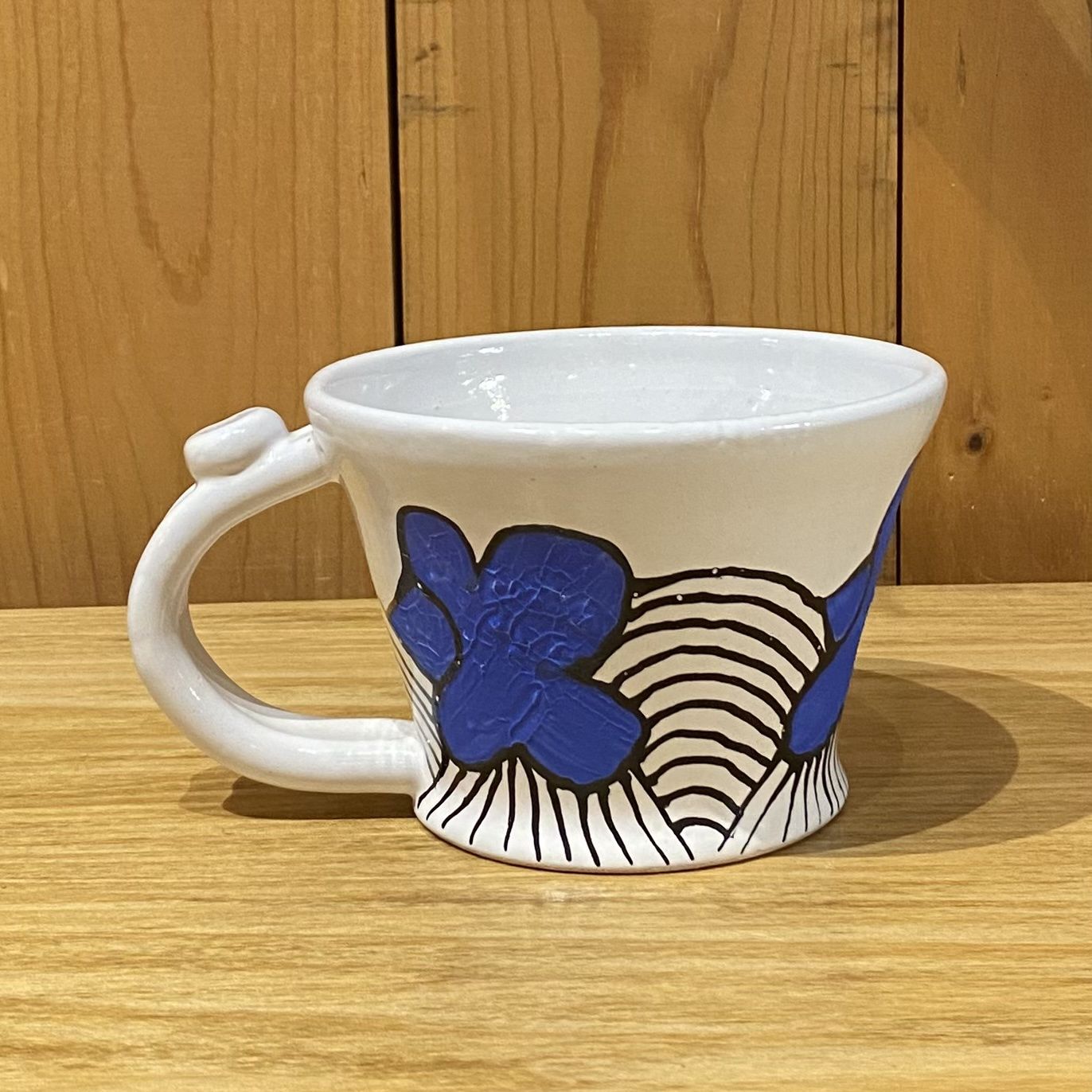Okechukwu Mug White Ankra Black/Blue