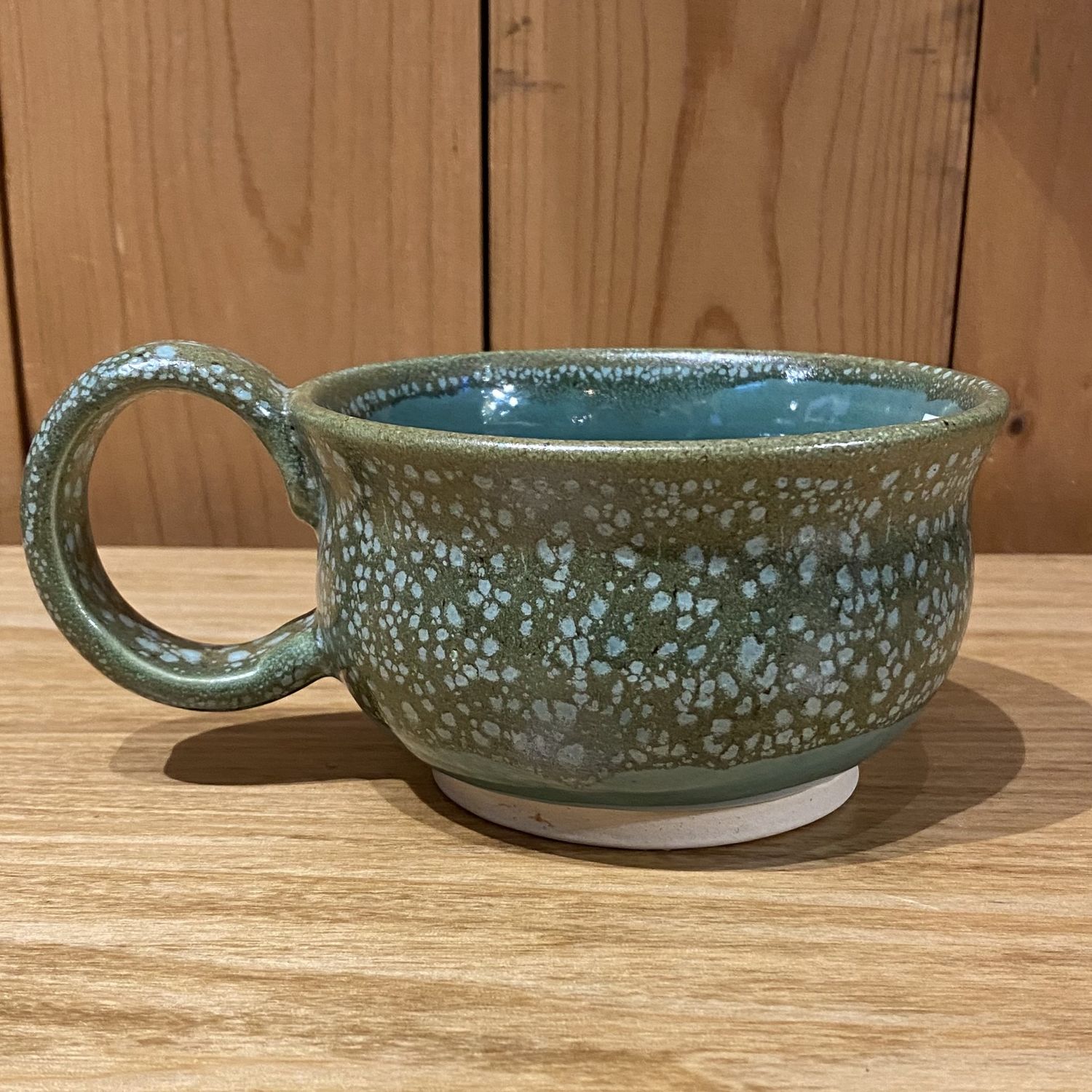 Okechukwu Mug Speckled Green 2