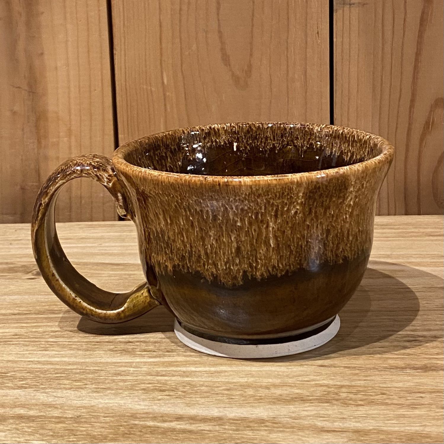 Okechukwu Mug Brown w/ Blue Interior 8