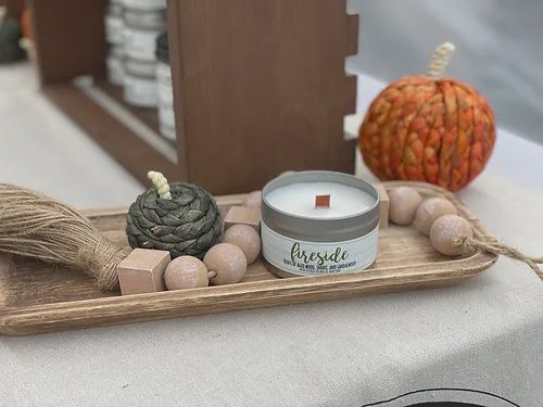 Thistle Fireside Chat Scented Candle 4 oz