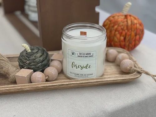 A Thistle Moon &#39;Fireside Chat&#39; Scented Candle 16oz