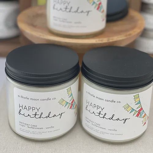 A Thistle Moon &#39;Happy Birthday&#39; - 16oz