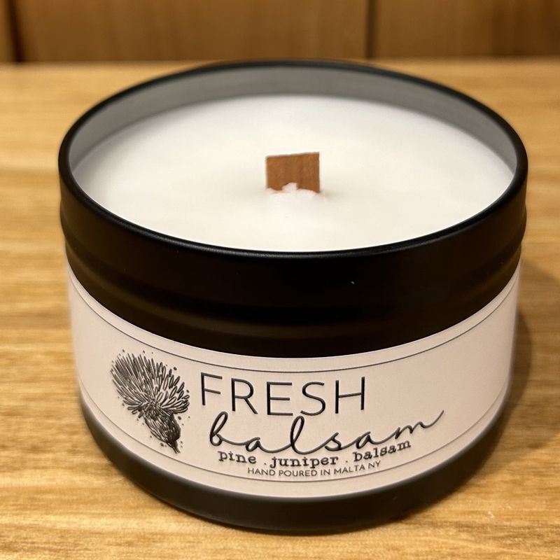 Thistle Fresh Balsam Scented Candle 8 oz