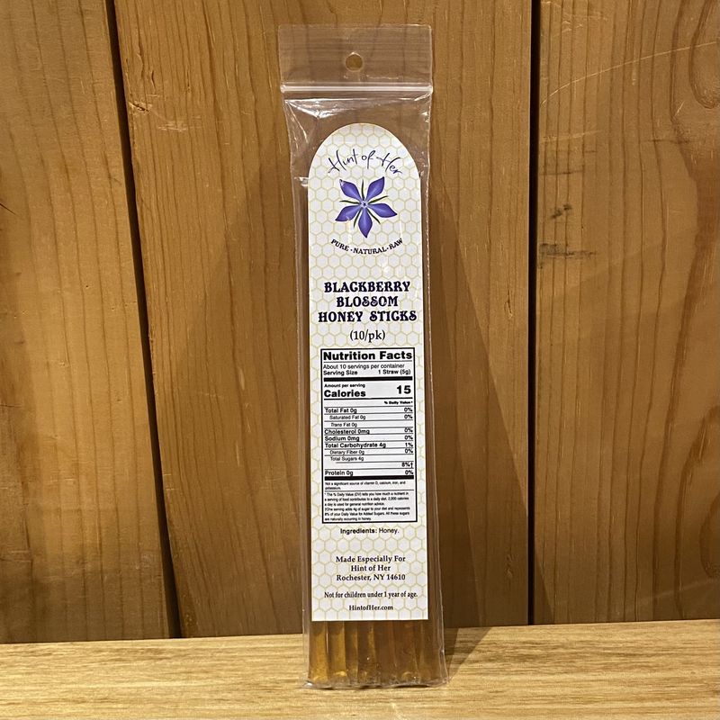 Hint of Her Honey Sticks 10 Pack Blackberry Blossom