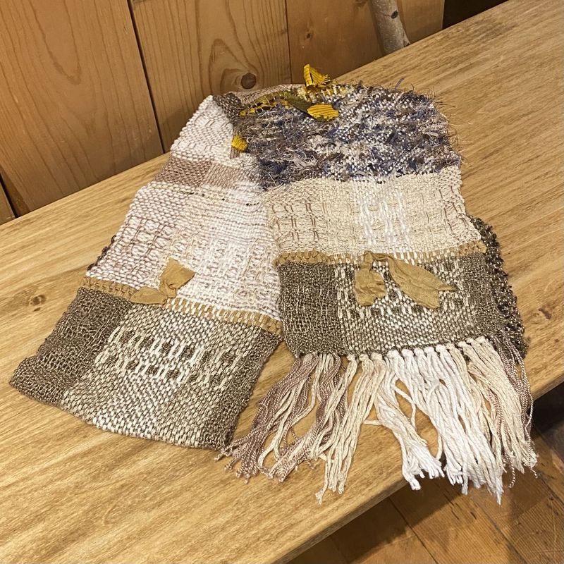 Russotti Scarf Browns/Beiges