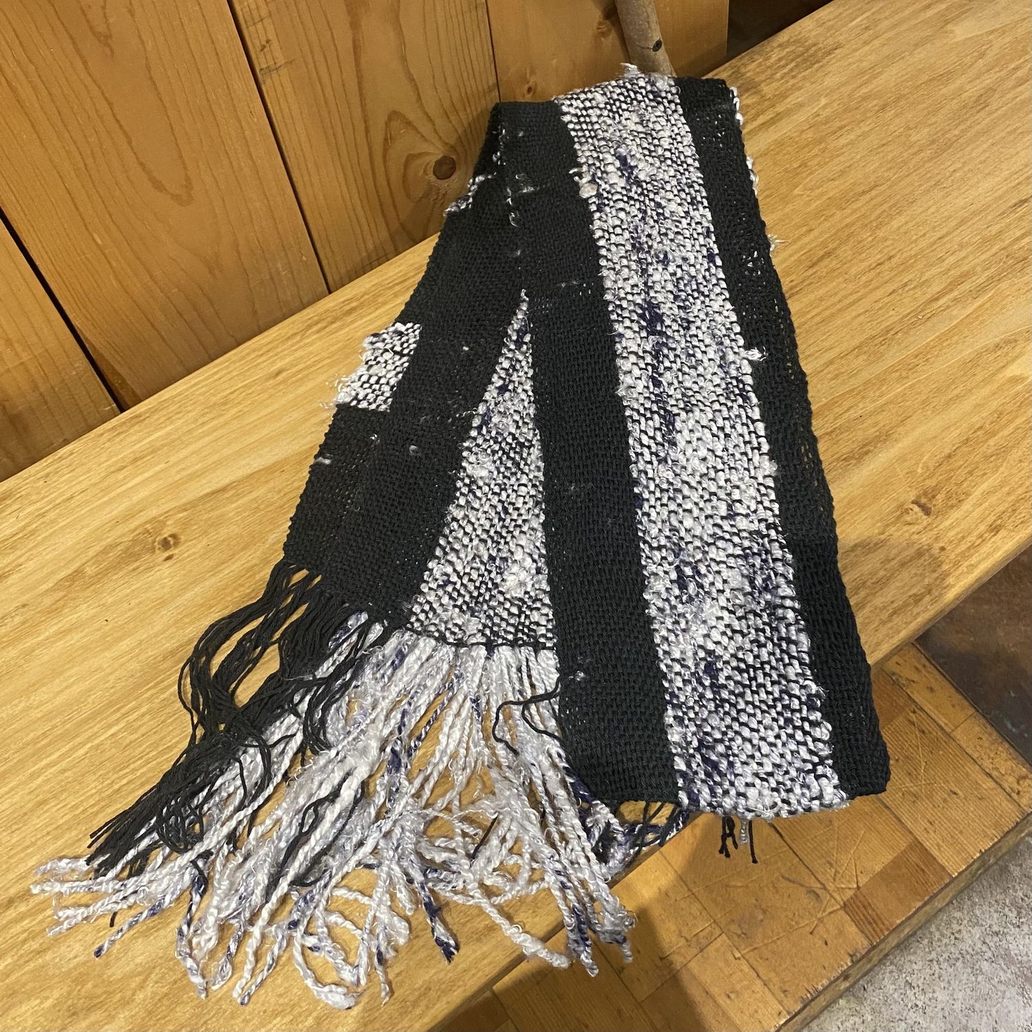 Russotti Scarf Black and White