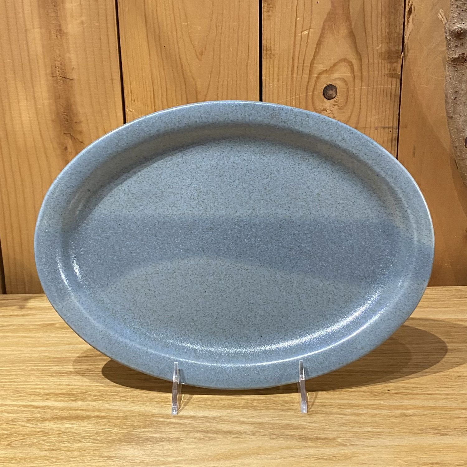 Hartman Small Oval Tray W/ 1/4&quot; Edge Blue
