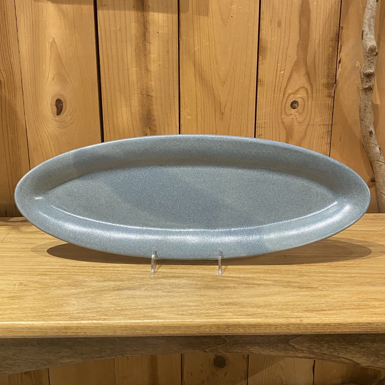 Hartman Long Oval Platter Blue