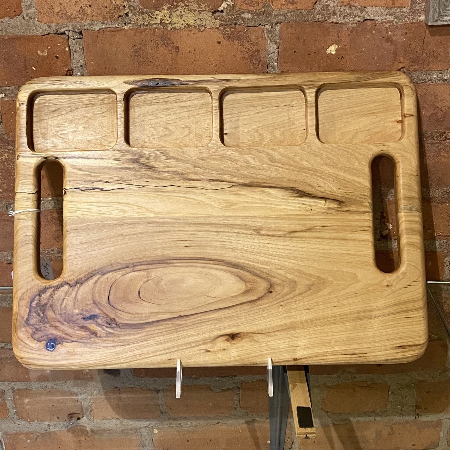 On The Edge Hickory Serving Tray