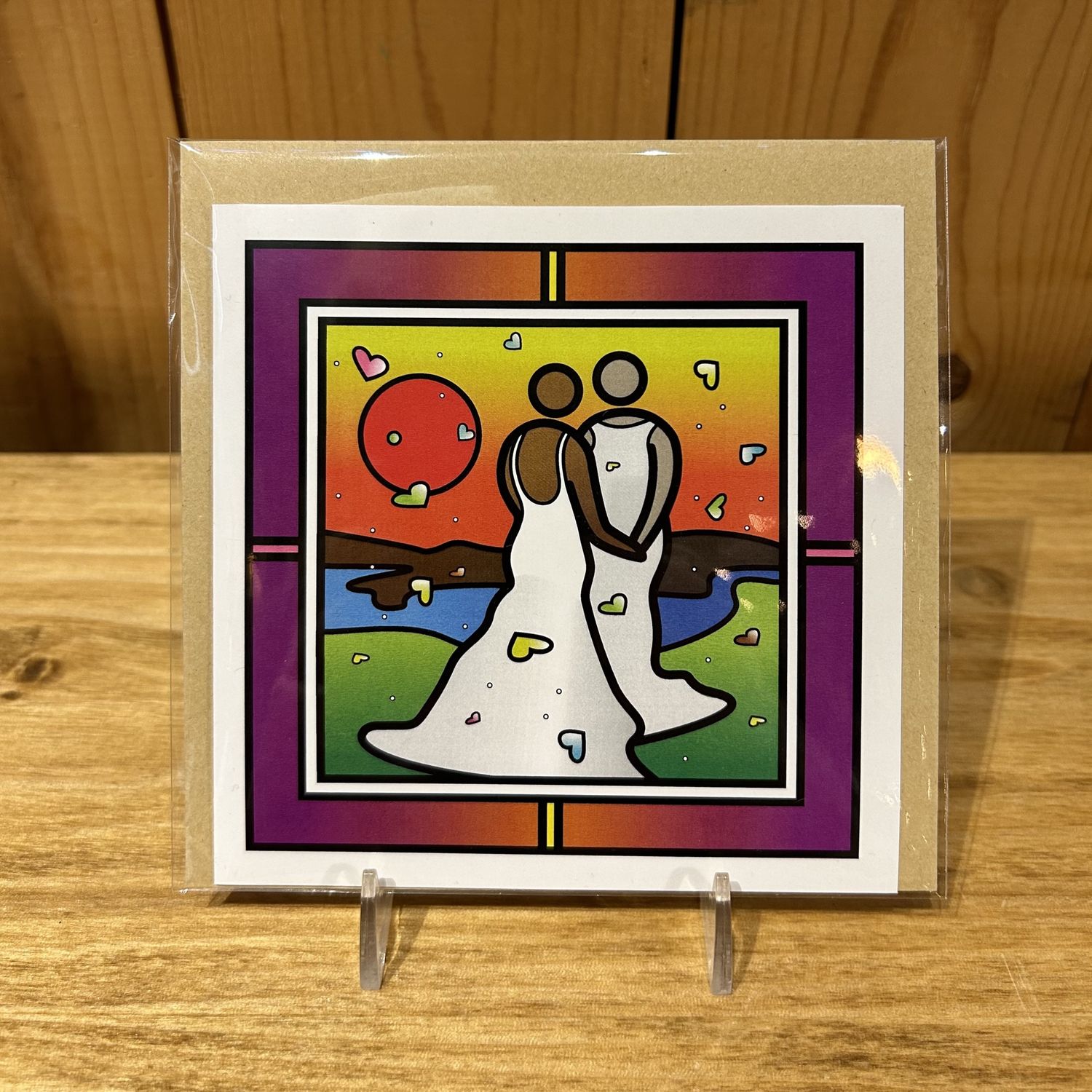 MeTimothy Card Two Brides Wedding