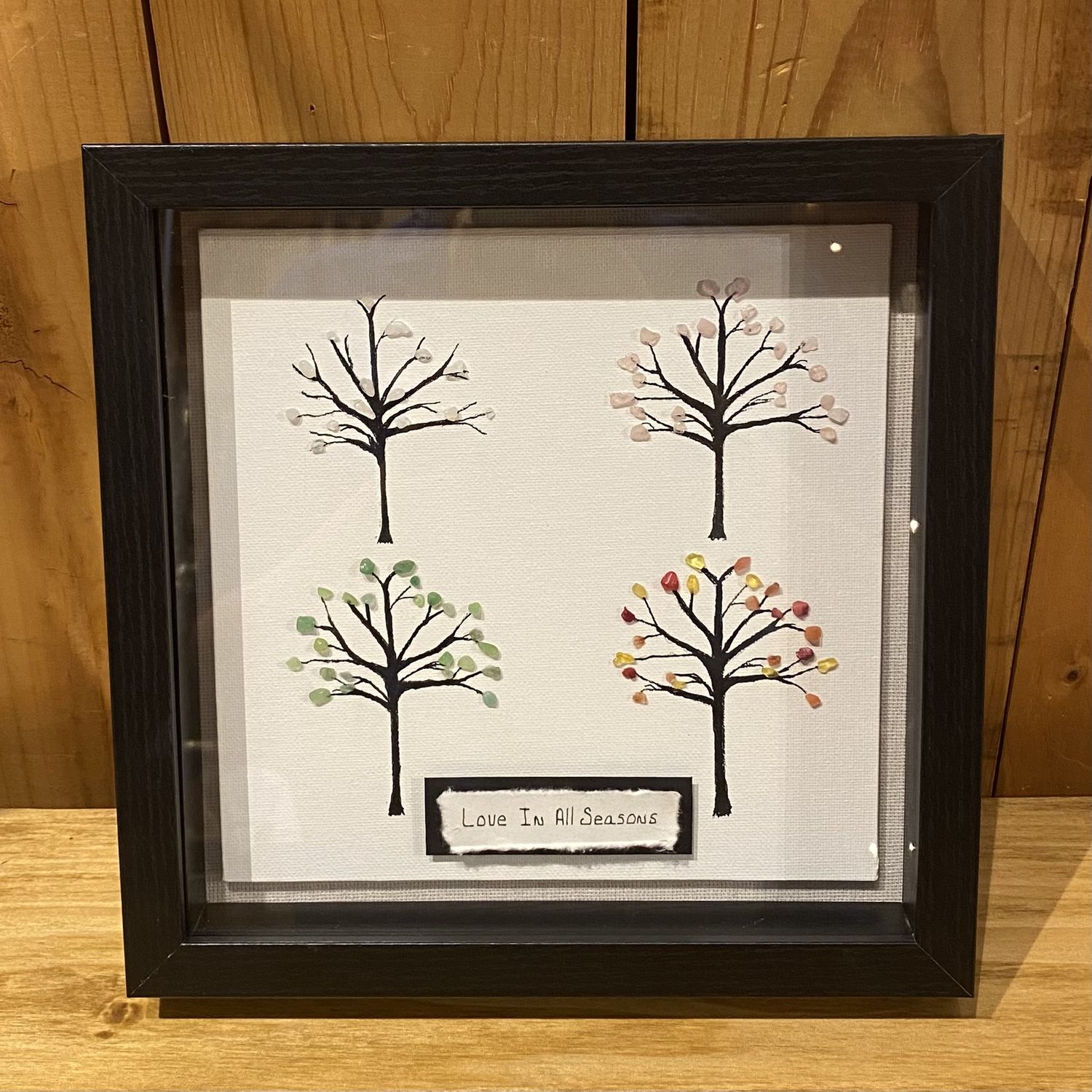 Pike Original &quot;Love in All Seasons&quot; Black 9x9