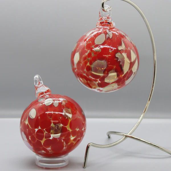 Furace Ornament Dapple Red