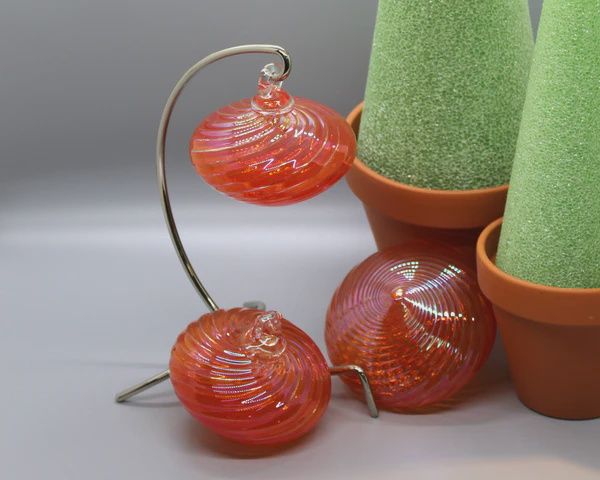 Furnace Ornament Satellite Candy Red