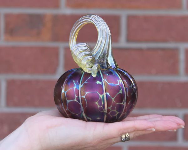 Furnace Pumpkin Amethyst Small