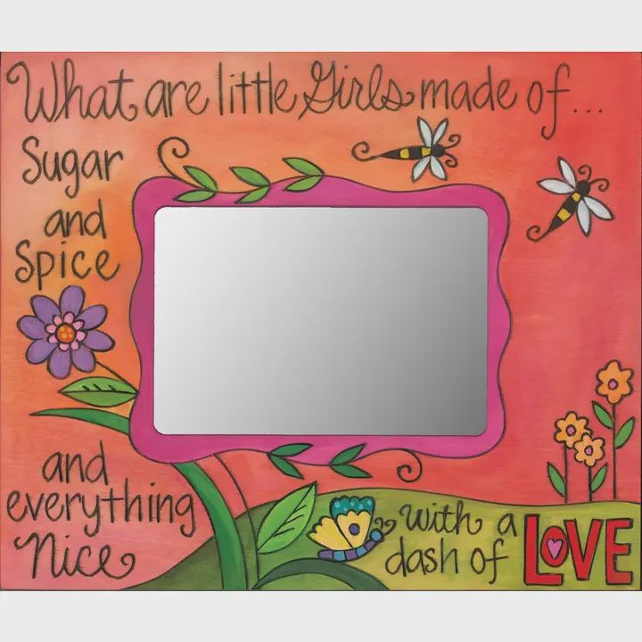 Sincerely Picture Frame Girly Girl